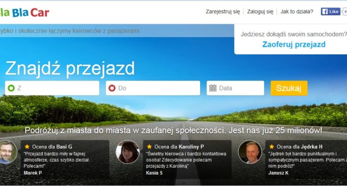 Blablacar – odpowiedzialność kierowcy za skutki ewentualnego wypadku